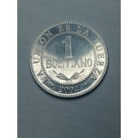 Боливия 1 боливиано 2004 года .