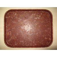 Поднос карболитовый времён СССР 45х35 см
