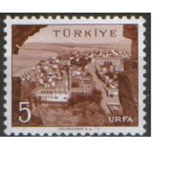Марка из серии 1960г. Турция "Города и провинции. Шанлыурфа" MNH