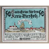 Германия, нотгельды, 50 пфеннигов 1921 год, Дипхольц (Diepholz) 273.3а. вар 2
