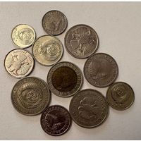 Лот из 11 монет СССР и Банка России с рубля (так же смотрите другие мои лоты)