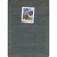 ПОЛЬША, 1975, ЖИВОПИСЬ,  серия,  1м (на "СКАНЕ" справочно приведены номера и цены по  Michel)