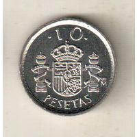 Испания 10 песета 1999