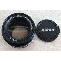 Объектив Nikon Nikkor 50/1.4 Ais Япония, мануальный, как новый