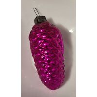 Ёлочная игрушка шишка. Большая,кремлевская.
