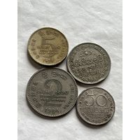 Шри-Ланка 4 монеты