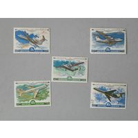 Лот марок СССР Дирижабли (1991) и Гражданская авиация (1979)