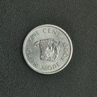 Сейшелы 1 цент 1972 г.ФАО