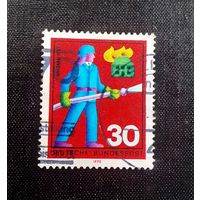 Марка Германия 1970 год