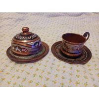 Посуда медная, распродажа с рубля, три дня