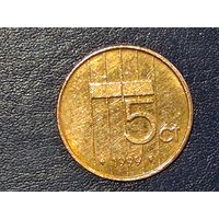 Нидерланды 5 центов 1999