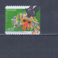 [405] Португалия 2005. Культура.Карнавал.Маска. Гашеная марка.