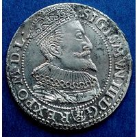 6 ГРОШЕЙ 1596 МАЛЬБОРК ОТЛИЧНЫЙ СОХРАН !