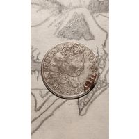 6 грошей 1684 с короной редкий