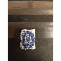 1889 Россия загорский 53 горизонтальное верже герб (1-6)