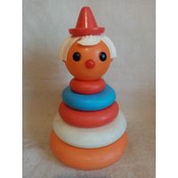 Пирамидка Клоун СССР некомплект Каталог пирамида дутыш