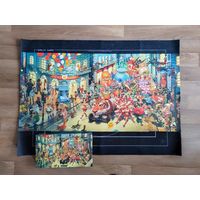 Мозайка пазлы puzzle 4000 Castorland Carnaval in Rio Карнавал в Рио