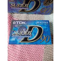 Кассета  TDK SUPER CHROME D90.