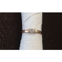 Изящное кольцо. Золото 585