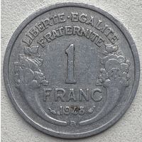 Франция 1 франк 1948 г. B