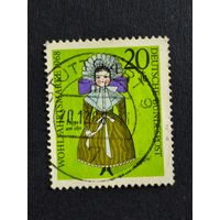 Германия 1968. Благотворительные почтовые марки - Куклы