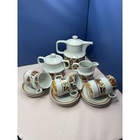 Кофейный сервиз Добруш на 6 персон ,15 предметов