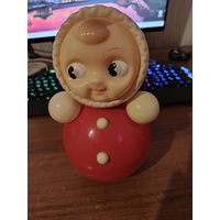 Кукла-неваляшка СССР, звенящая