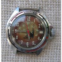 Часы. Восток 2414. Амфибия. 70 лет революции.