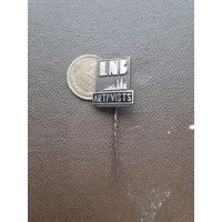 Значок тяжелый LNB Латвия