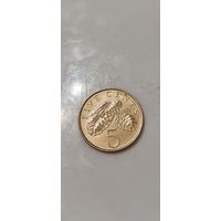 Сингапур 5 цент 1997