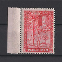 1936 Нигерия ** 1d, Георг V (SG 35) левое поле