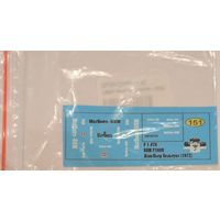 Декаль Formula 1 номер 26