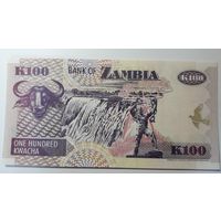 Замбия, 100 квача 2006 г. Серия CH/03. UNC.