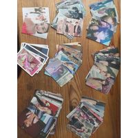 Фанатские карточки. Корейских групп. Более 100 штук.