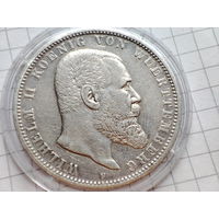 Вюртемберг 5 марок 1900 года