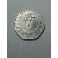 Гамбия 1 даласи 2014 года .