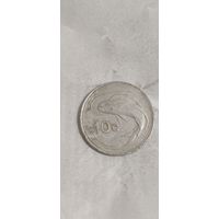 Мальта 10 цент 1992