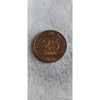 Филиппины  25 сентимо 2000