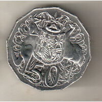 Австралия 50 цент 2025