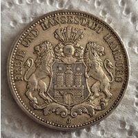 Гамбург 3 марки 1909