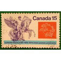 Канада 1974. 100 летие Почтового союза UPU