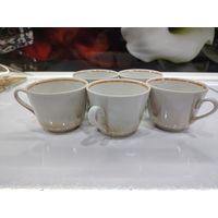 С 1 рубля!!! Фарфоровые кружки 5 шт.