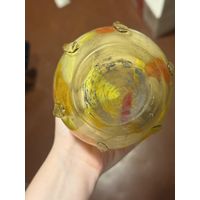 Ваза стекло цветное