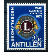Нидерландские Антильские острова - 1971г. - 25 лет клубу Lions - 1 марка - полная серия, MNH [Mi 229]. #3-WB-89-A-1