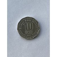 10 рупий 2011