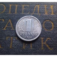 1 пфенниг 1988 (A) Германия ГДР #33 XF