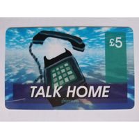 Телефонная карта. Англия