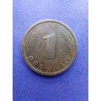 Германия ФРГ 1 пфенниг 1991 A