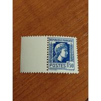 1944-45 Франция Французский Комитет Национального Освобождения Марианна чистая клей MNH** (5-7)