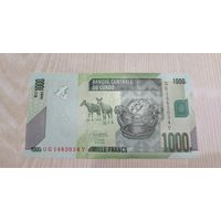 Конго. 1000 франков 2022. Распродажа личной коллекции